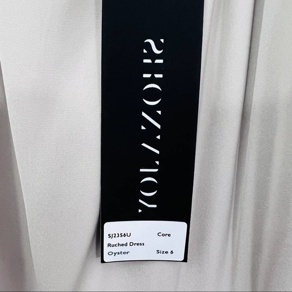 REVOLVE x Shona Joy dress in Oyster tulip hem size US 2 - Picture 12 of 12